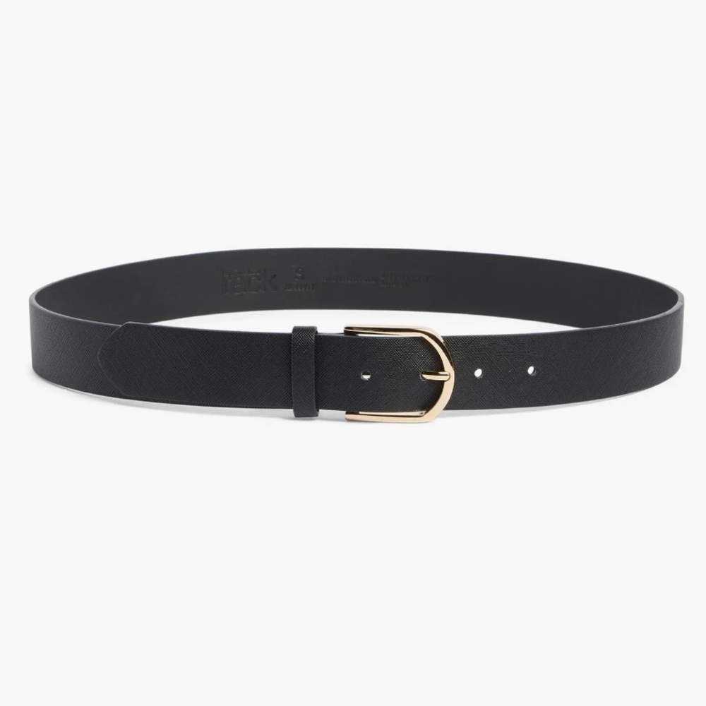 Nordstrom Rack McKenna Faux Leather Belt Size L NWT